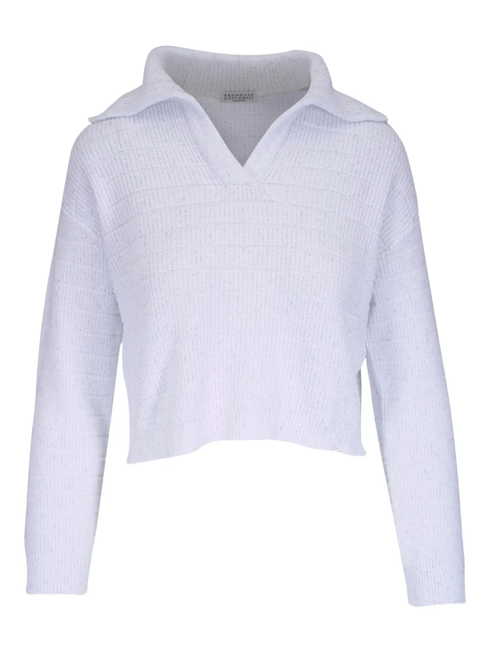 Топ с пайетками Brunello Cucinelli, белый
Топ с пайетками Brunello Cucinelli, белый