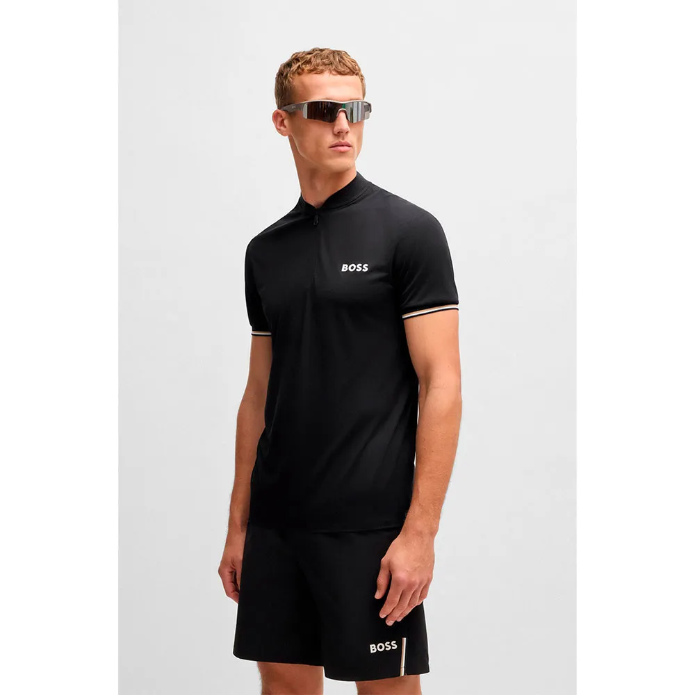 Поло с коротким рукавом BOSS Pariq TOC Ripstop 10270219, черный
Поло с коротким рукавом BOSS Pariq TOC Ripstop 10270219, черный