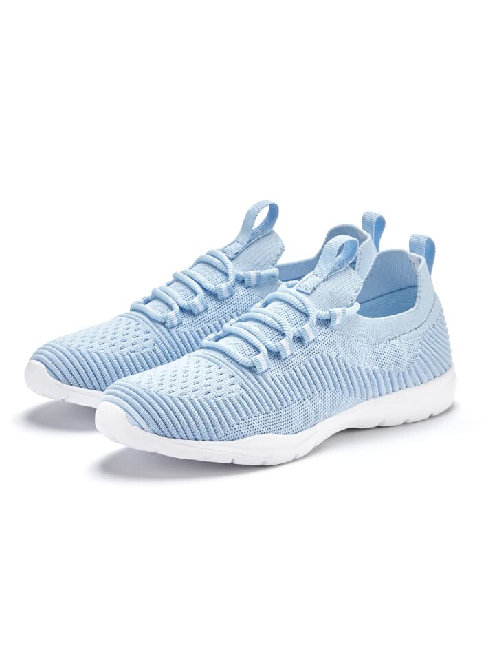 Низкие кроссовки LASCANA, голубой
Низкие кроссовки LASCANA, голубой