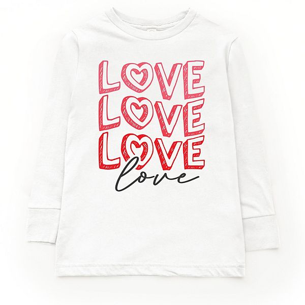 Футболка Love stacked sketched с длинным рукавом The Juniper Shop, White
Футболка Love stacked sketched с длинным рукавом The Juniper Shop, White