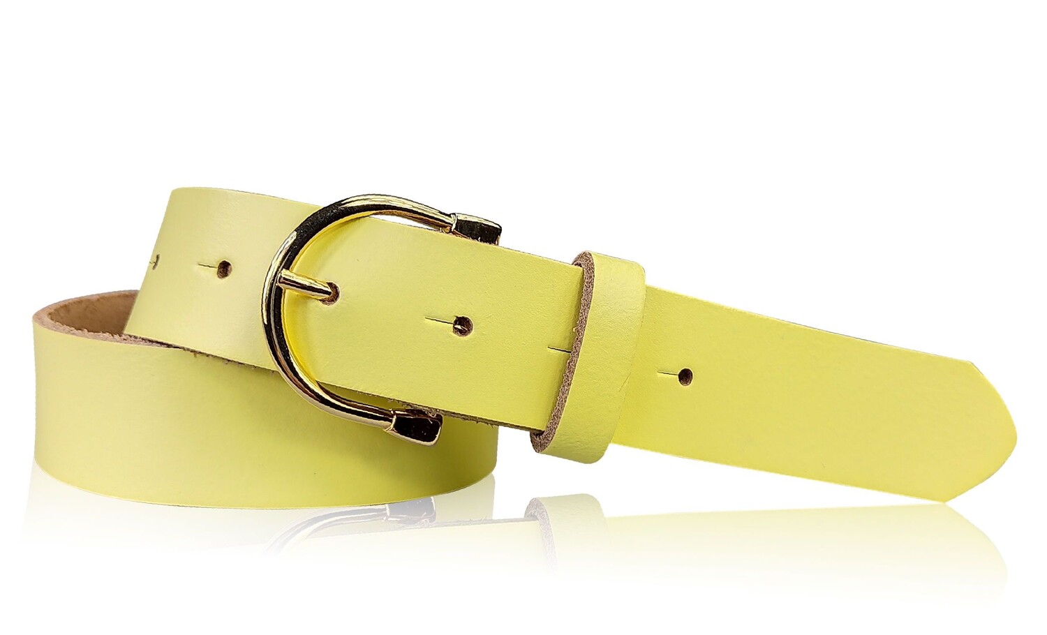 Кожаный ремень FRONHOFER, цвет Lemon
Кожаный ремень FRONHOFER, цвет Lemon