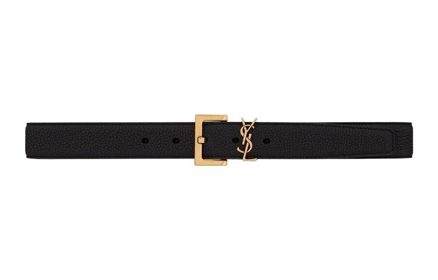 Ремень женский Saint Laurent Cassandre Belt With Square Buckle, черный
Ремень женский Saint Laurent Cassandre Belt With Square Buckle, черный