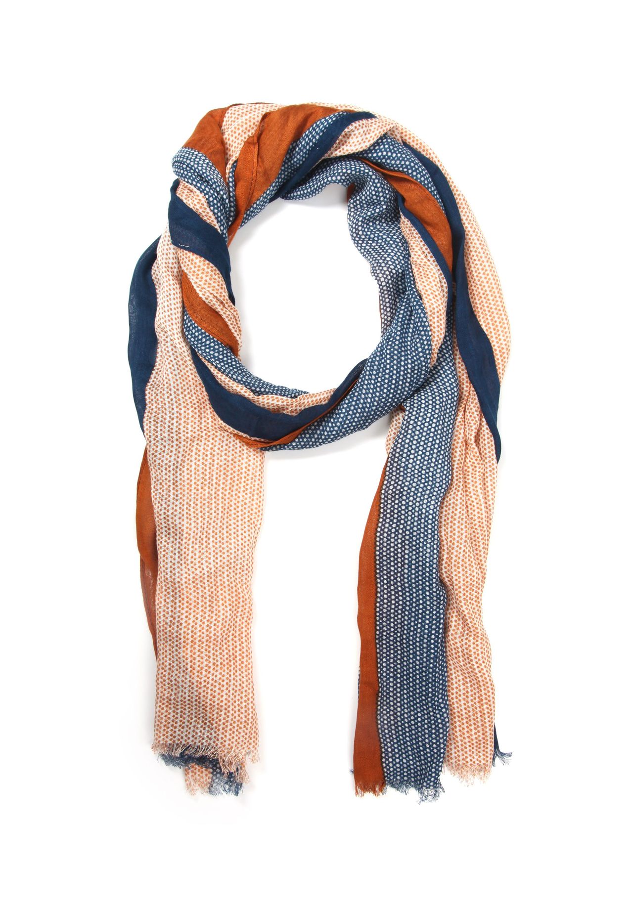 Шарф Fenja из чистого натурального материала Collezione alessandro, синий
Шарф Fenja из чистого натурального материала Collezione alessandro, синий