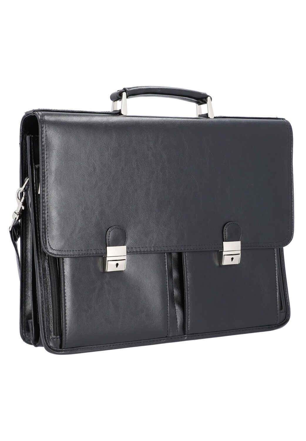 Кожаный портфель Veneto с отделением для ноутбука 42 см Alassio, черный
Кожаный портфель Veneto с отделением для ноутбука 42 см Alassio, черный