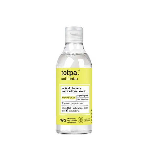 Осветляющий тоник для лица, 200 мл Tołpa Authentic
Осветляющий тоник для лица, 200 мл Tołpa Authentic