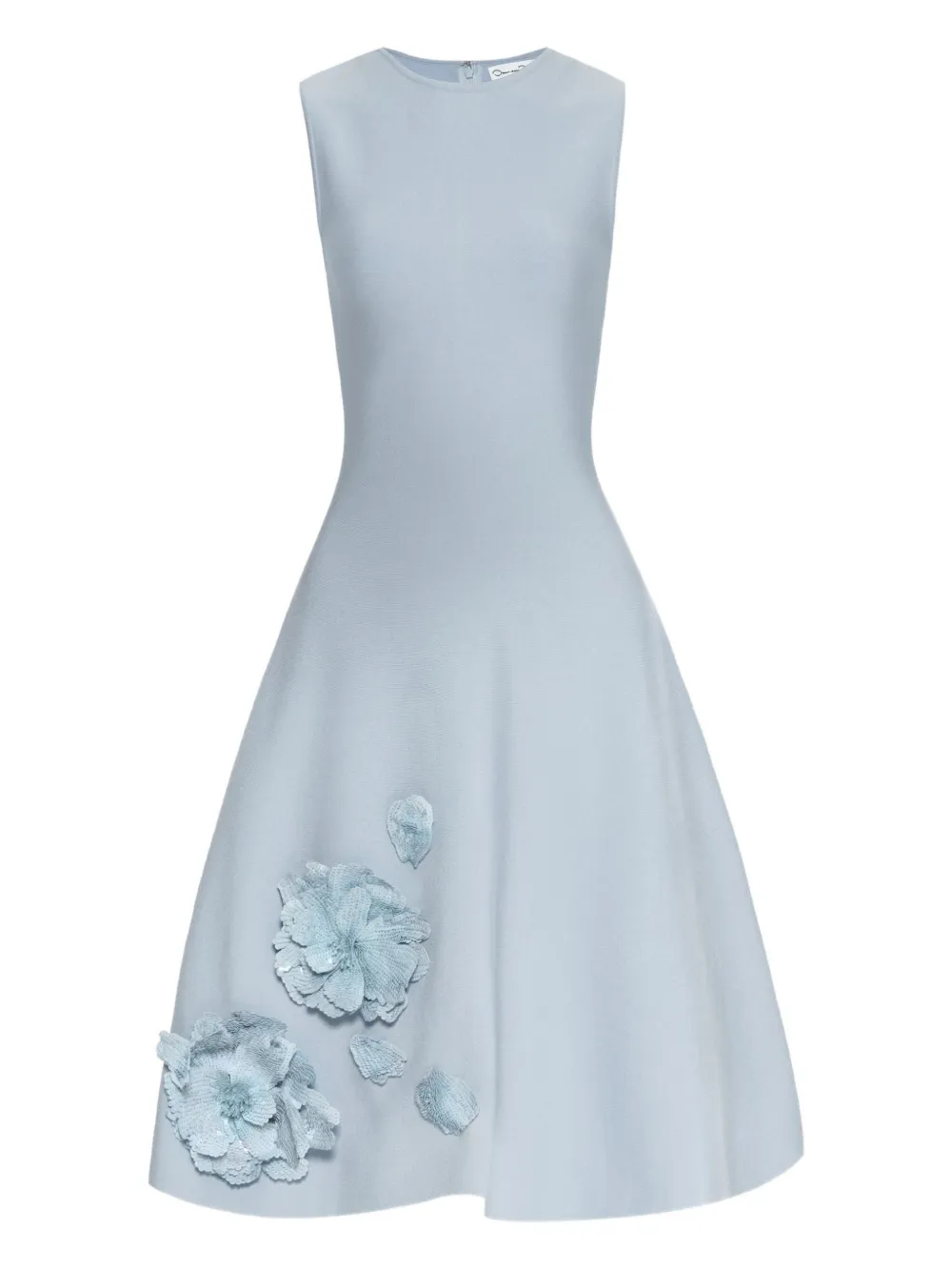 Платье мини с цветочной аппликацией Oscar de la Renta, синий
Платье мини с цветочной аппликацией Oscar de la Renta, синий