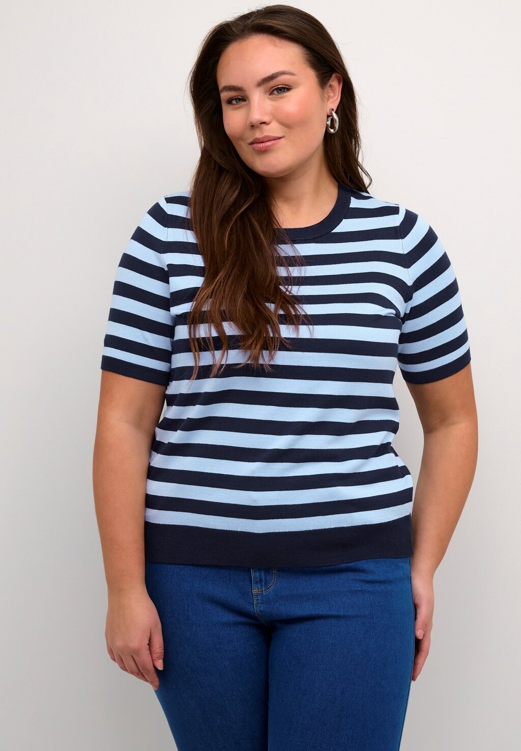 Футболка с принтом MAJI SHORT SLEEVES Kaffe Curve, цвет windsurfer midnight m stripe
Футболка с принтом MAJI SHORT SLEEVES Kaffe Curve, цвет windsurfer midnight m stripe