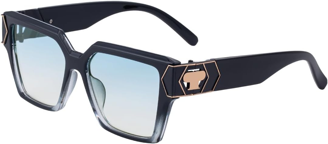 Мужские солнцезащитные очки премиум-класса, квадратная ретро-оправа с защитой от УФ-излучения UV400, универсальные для ношения на открытом воздухе и в стиле smart casual GDKPJDT, 5
Мужские солнцезащитные очки премиум-класса, квадратная ретро-оправа с защитой от УФ-излучения UV400, универсальные для ношения на открытом воздухе и в стиле smart casual GDKPJDT, 5