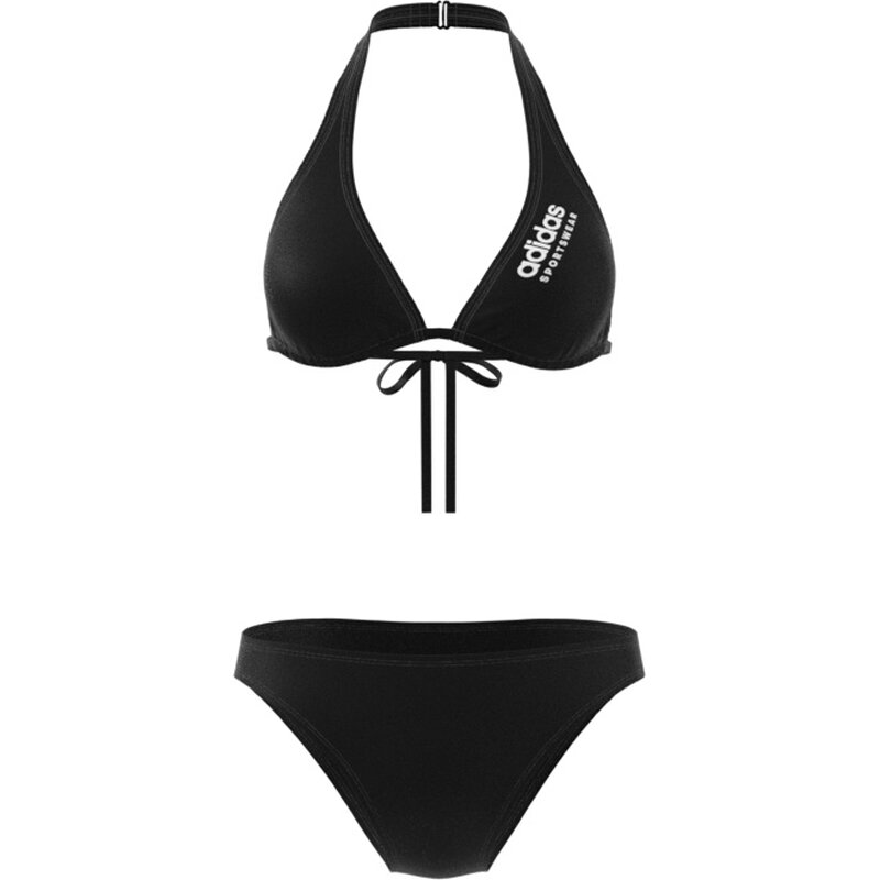 Бикини с вырезом халтерне Adidas, черный
Бикини с вырезом халтерне Adidas, черный
