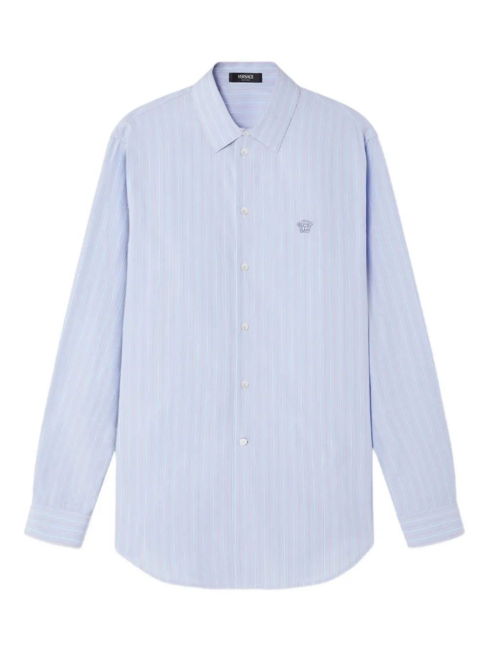 Рубашка с вышивкой Medusa VERSACE, синий
Рубашка с вышивкой Medusa VERSACE, синий