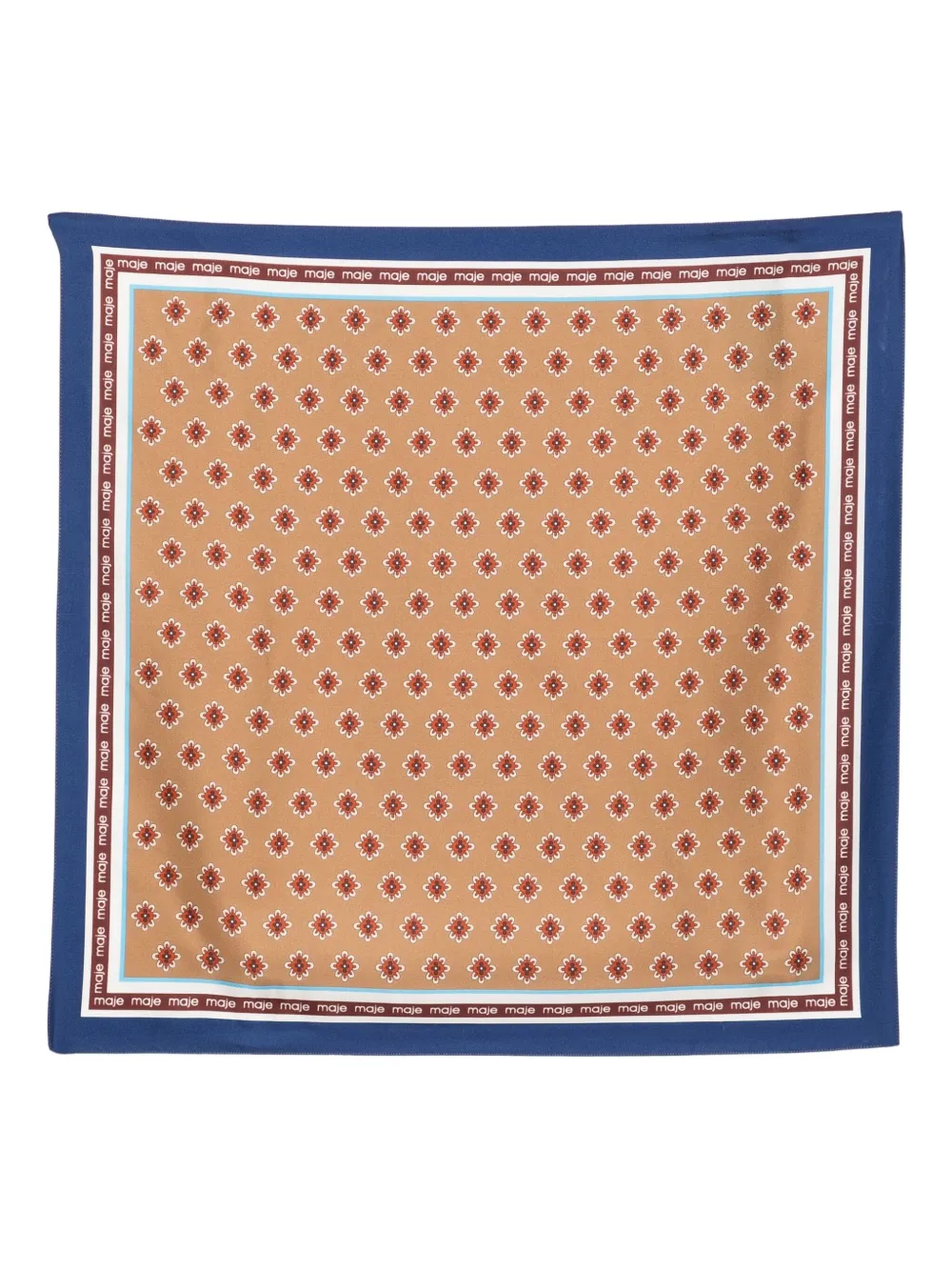 Шелковый платок с цветочным узором Maje, нейтральный
Шелковый платок с цветочным узором Maje, нейтральный
