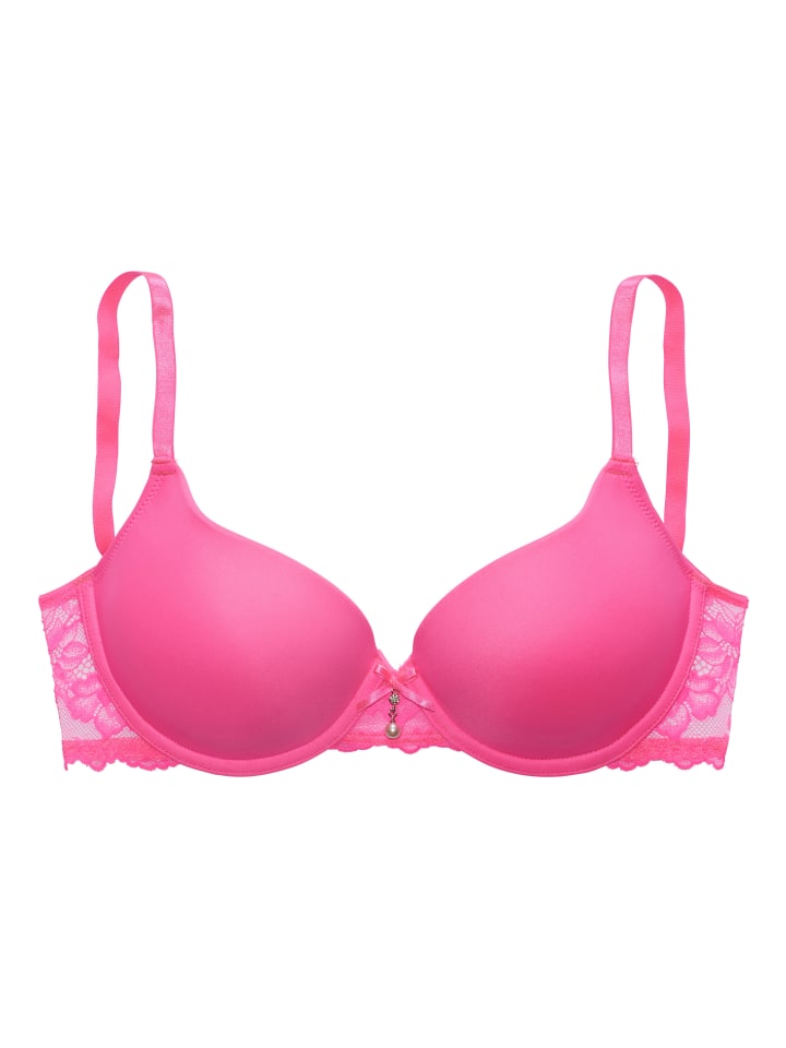 Бюстгальтер на косточках LASCANA, розовый
Бюстгальтер на косточках LASCANA, розовый