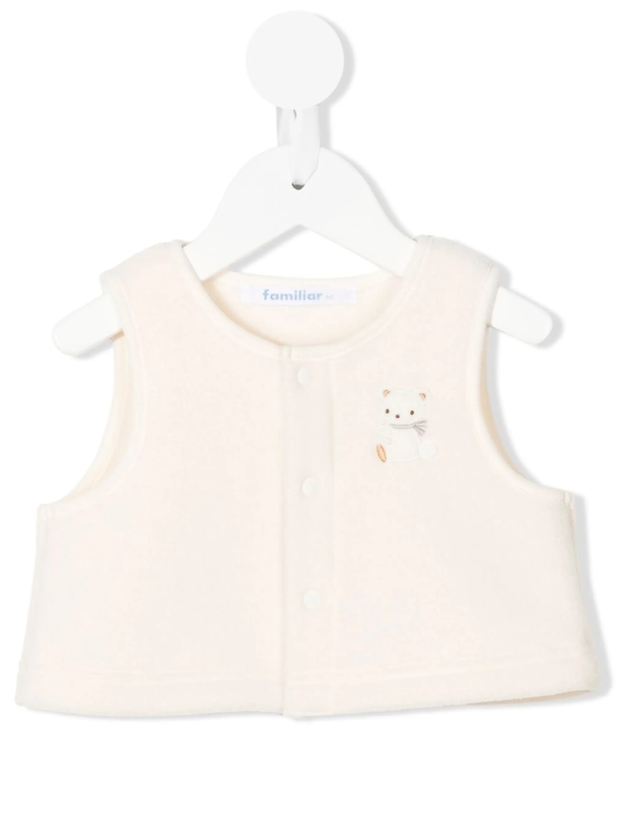 Жилет с нашивкой Familiar, белый
Жилет с нашивкой Familiar, белый