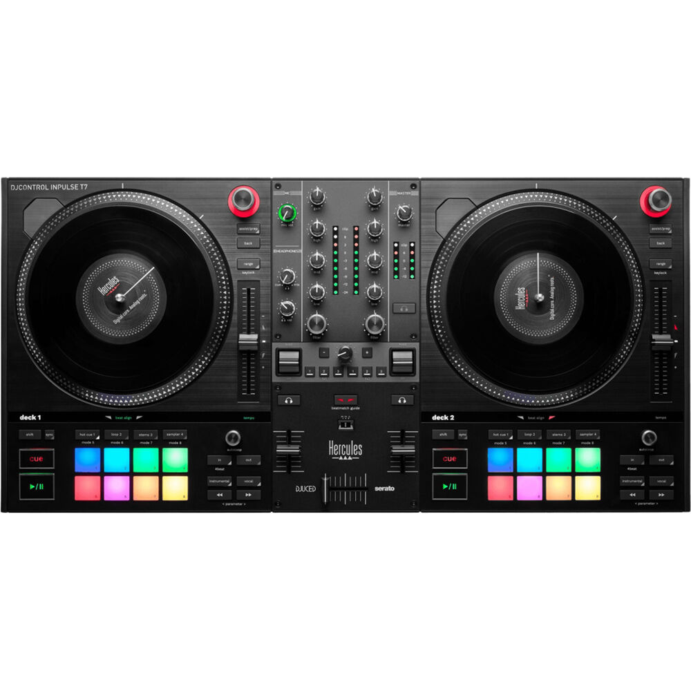 DJ-контроллер Hercules DJControl Inpulse T7 (Black) DJC-INPULSE-T7
DJ-контроллер Hercules DJControl Inpulse T7 (Black) DJC-INPULSE-T7