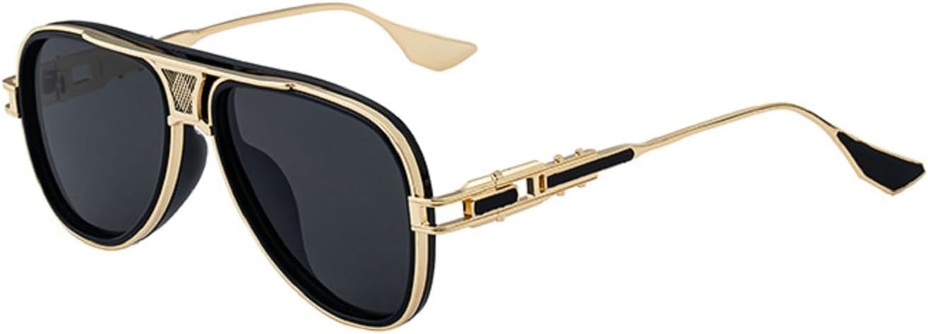 Винтажные панк-солнцезащитные очки Polygon для женщин, модель 2025, роскошные, модные, с металлическими двойными линзами, в стиле панк, очки для вождения, артикул 98352 Melrose, Gold Grey
Винтажные панк-солнцезащитные очки Polygon для женщин, модель 2025, роскошные, модные, с металлическими двойными линзами, в стиле панк, очки для вождения, артикул 98352 Melrose, Gold Grey