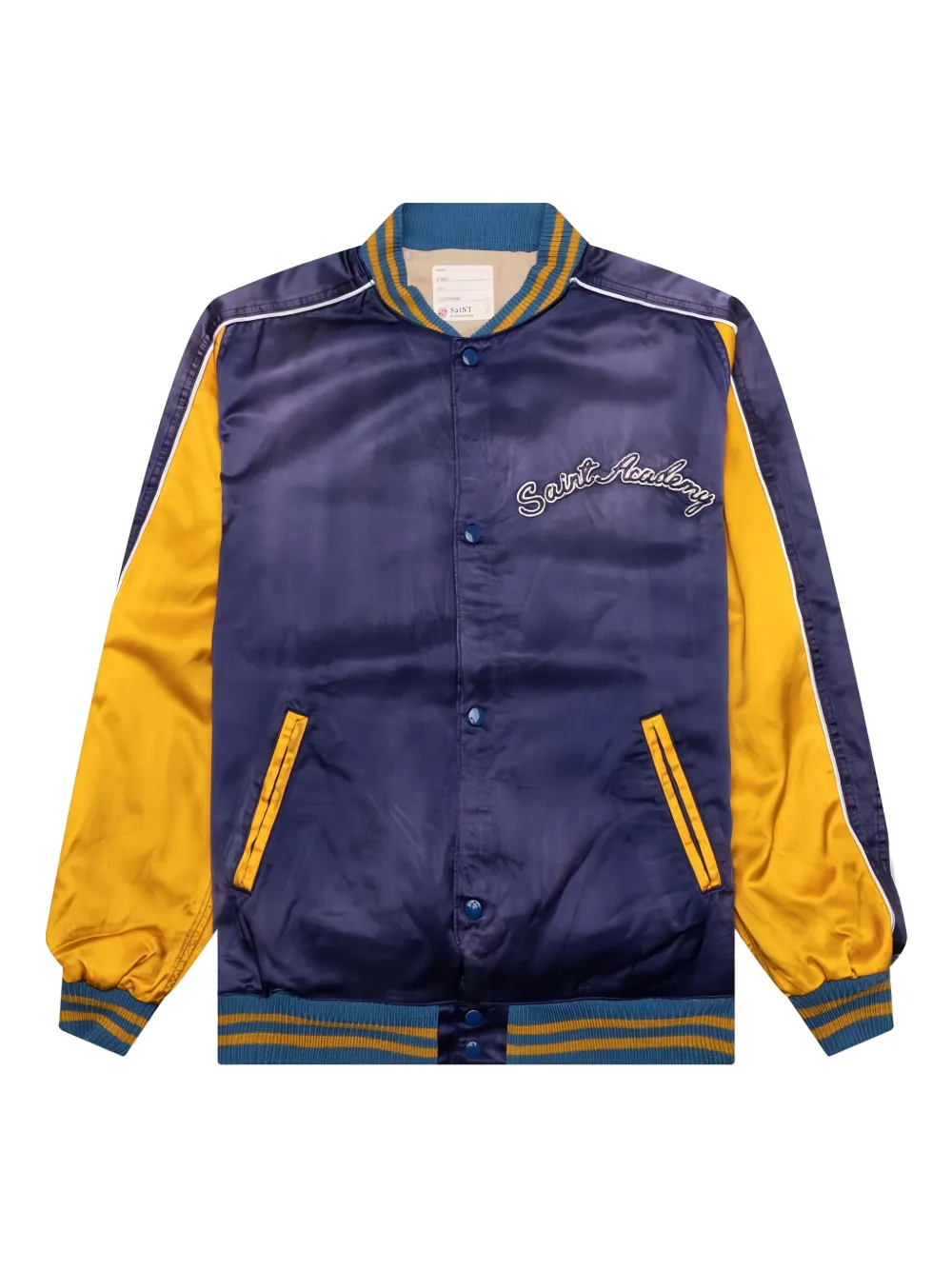 Куртка-бомбер с атласными вставками SAINT MXXXXXX, синий
Куртка-бомбер с атласными вставками SAINT MXXXXXX, синий