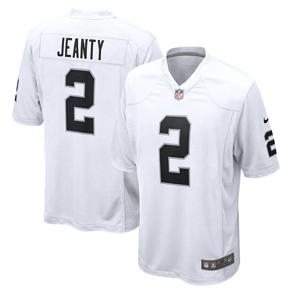 Мужская игровая футболка ashton jeanty white las vegas raiders Nike
Мужская игровая футболка ashton jeanty white las vegas raiders Nike