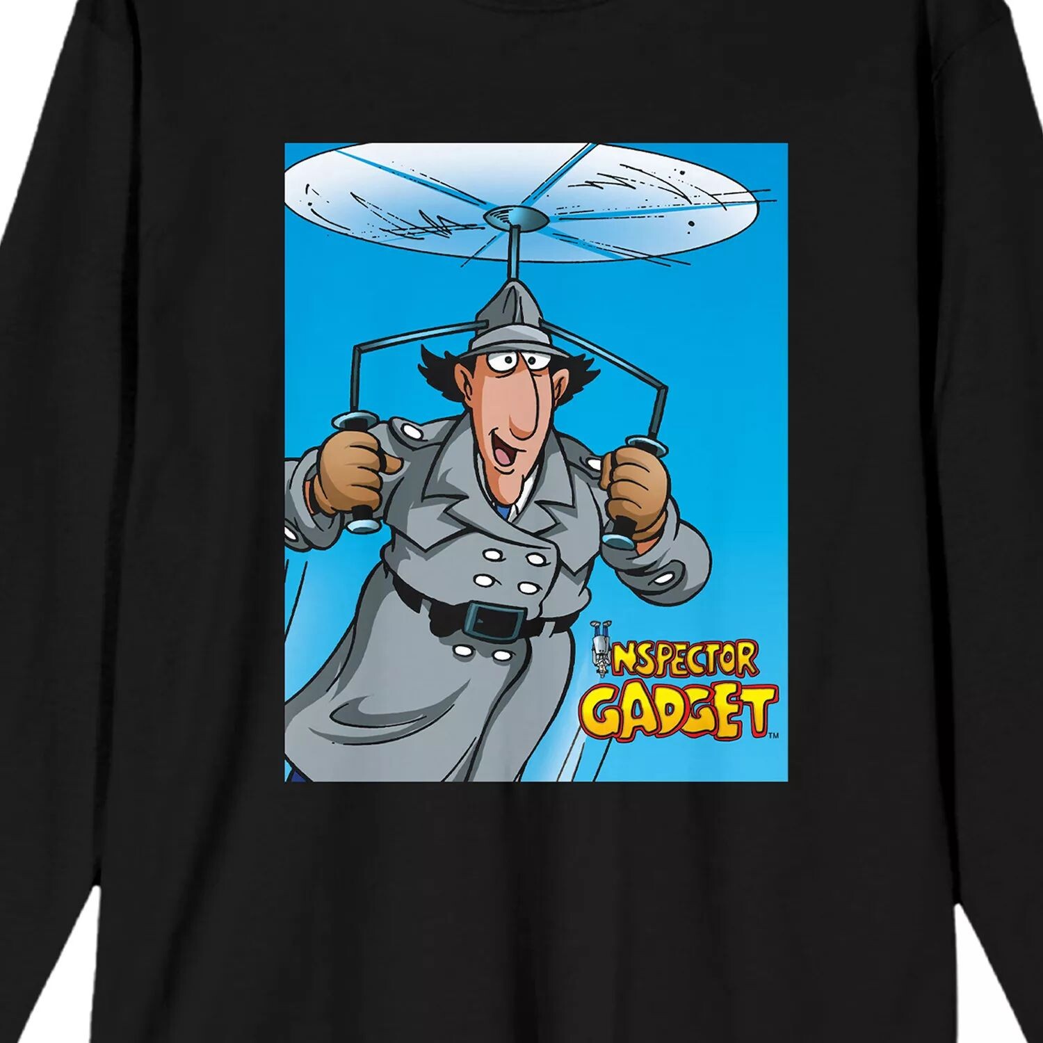 Мужская классическая футболка Inspector Gadget с длинными рукавами Licensed Character
Мужская классическая футболка Inspector Gadget с длинными рукавами Licensed Character