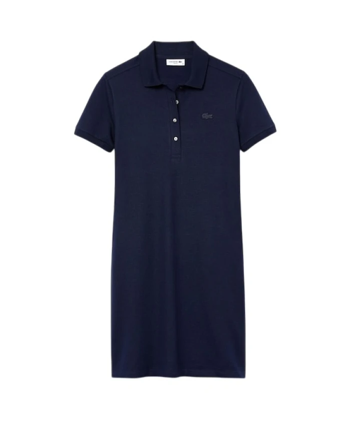 Синее платье-поло, облегающий крой Lacoste, синий
Синее платье-поло, облегающий крой Lacoste, синий