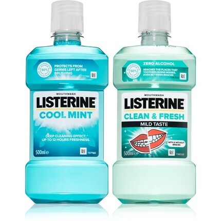 Listerine Ополаскиватель для полости рта Duopack (удобная двойная упаковка)
Listerine Ополаскиватель для полости рта Duopack (удобная двойная упаковка)