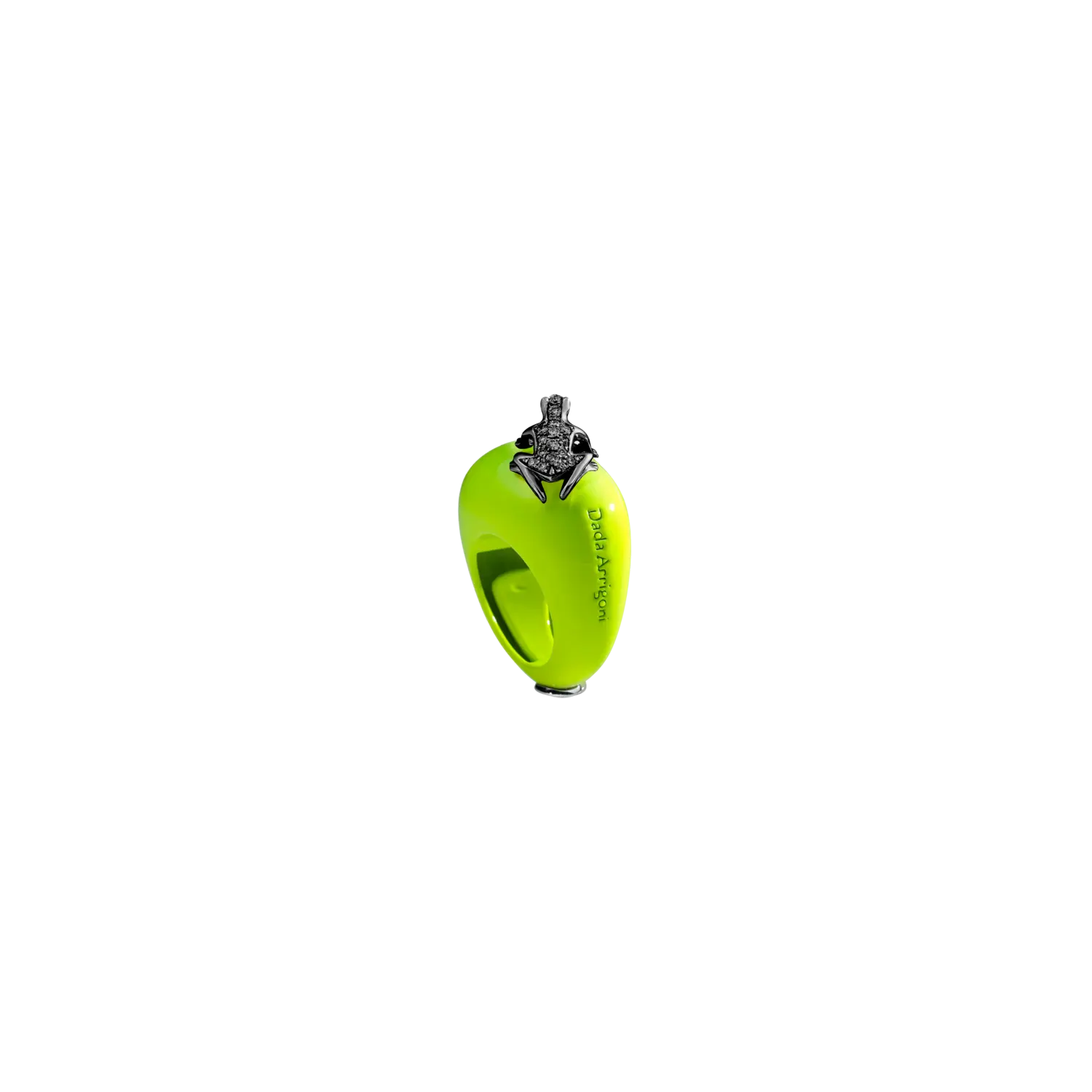 Кольцо Dada Arrigoni Happy frog из черного золота с черными бриллиантами
Кольцо Dada Arrigoni Happy frog из черного золота с черными бриллиантами