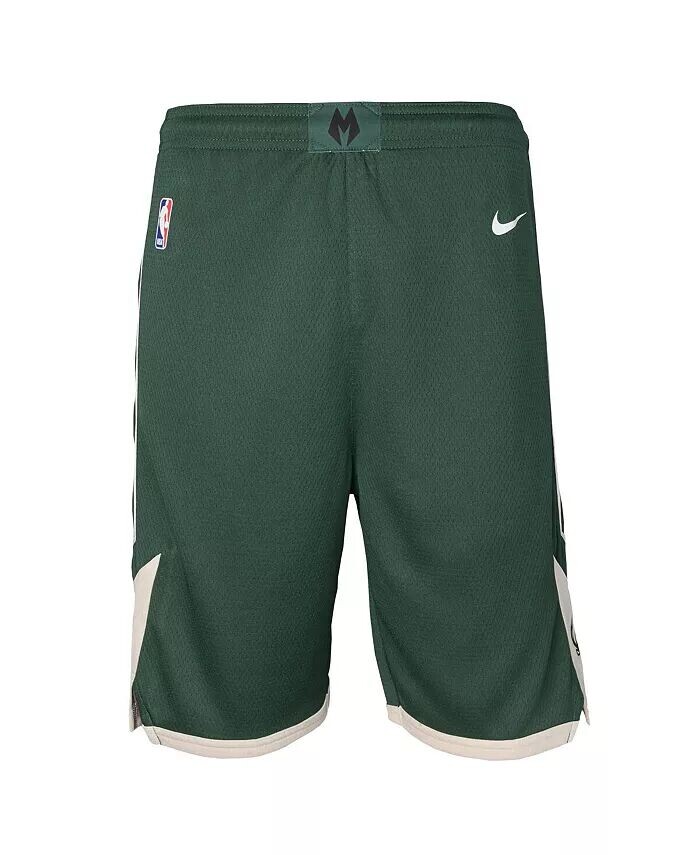 Зеленые шорты Big Boys Hunter Milwaukee Bucks Icon Edition в сетку Performance Swingman Nike, зеленый
Зеленые шорты Big Boys Hunter Milwaukee Bucks Icon Edition в сетку Performance Swingman Nike, зеленый