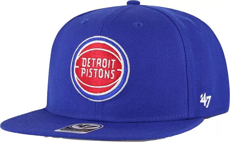 '47 Брендовая кепка для взрослых Detroit Pistons No Shot Captain Snapback
'47 Брендовая кепка для взрослых Detroit Pistons No Shot Captain Snapback