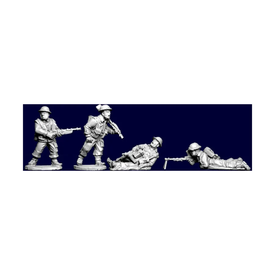 Пехотные команды Брена Великобритании и Содружества, WWII Miniatures - British Forces (28mm) (Artizan Designs)
Пехотные команды Брена Великобритании и Содружества, WWII Miniatures - British Forces (28mm) (Artizan Designs)