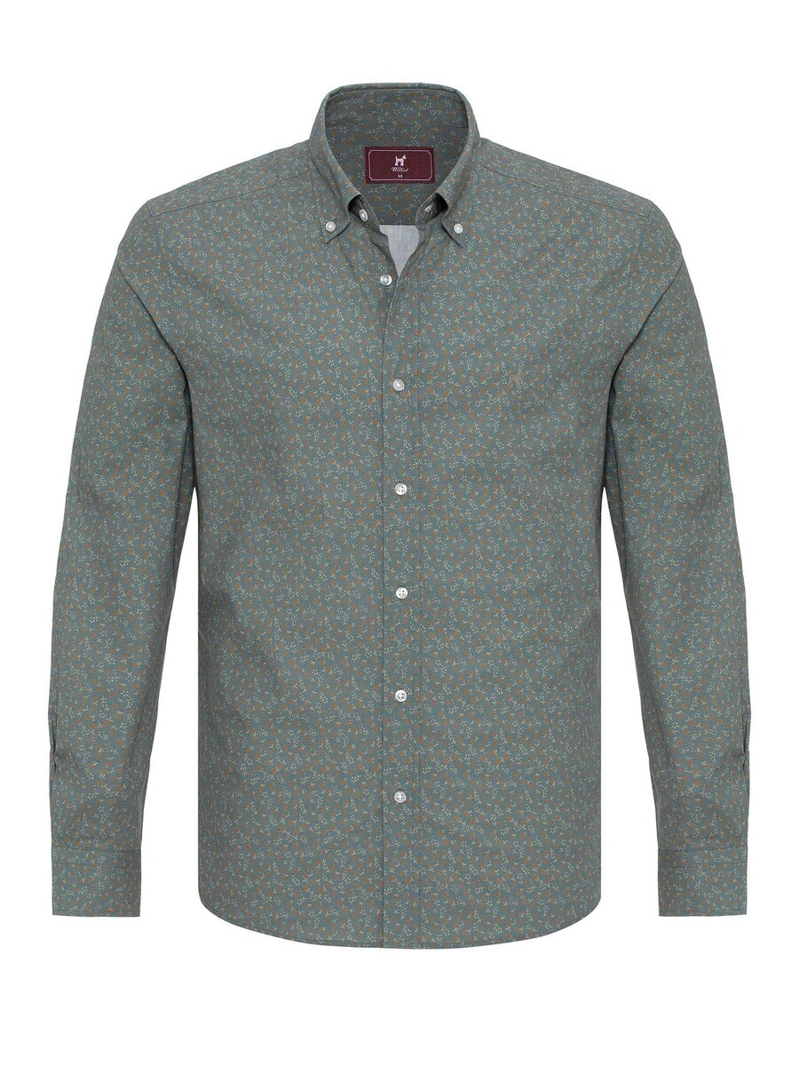 Рубашка на пуговицах классического кроя Williot, зеленый
Рубашка на пуговицах классического кроя Williot, зеленый