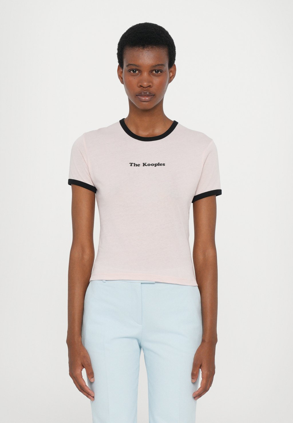 Футболка с принтом The Kooples, сиреневый 
Футболка с принтом The Kooples, сиреневый