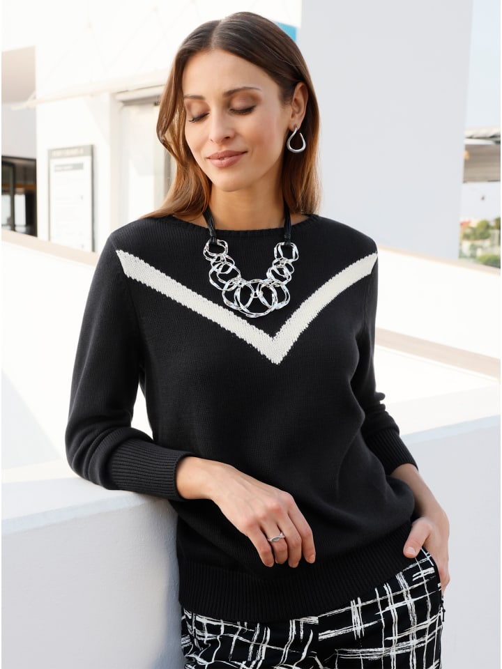 Черный вязаный свитер WITT WEIDEN
Черный вязаный свитер WITT WEIDEN