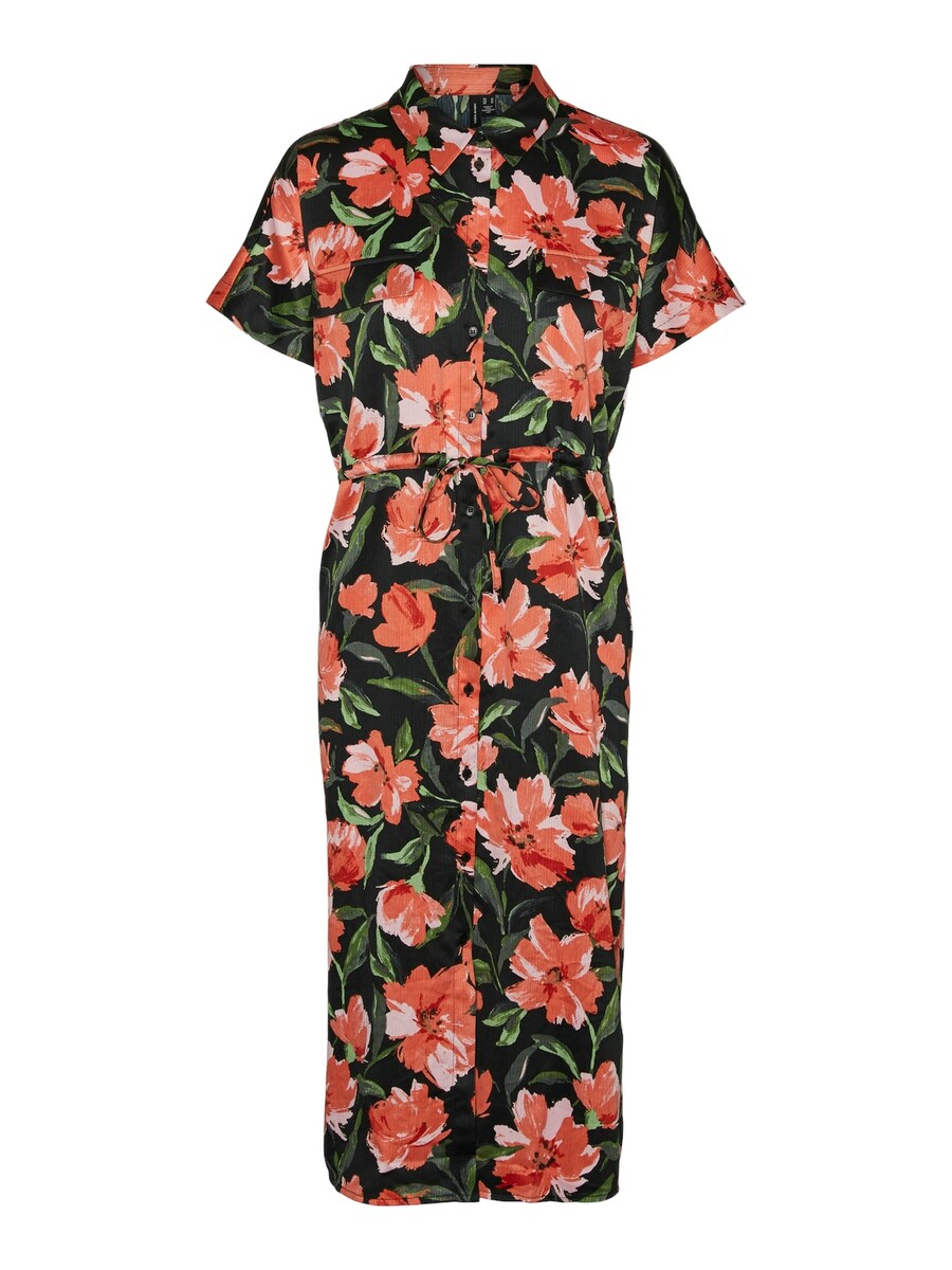 Платье рубашка VERO MODA Shirt Dress VMLILLIAN, черный
Платье рубашка VERO MODA Shirt Dress VMLILLIAN, черный