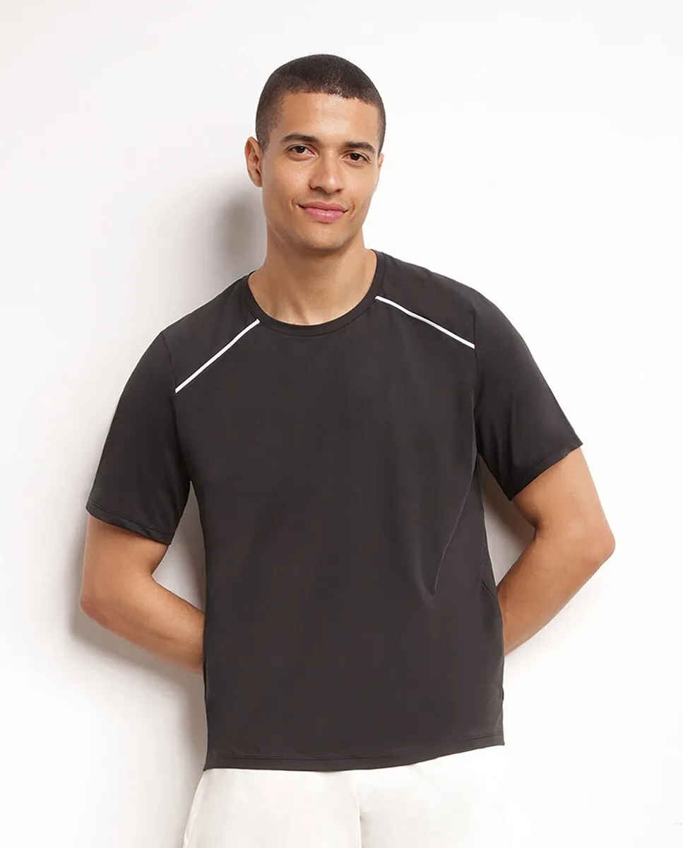 Мужская спортивная футболка с коротким рукавом Dim, черный
Мужская спортивная футболка с коротким рукавом Dim, черный