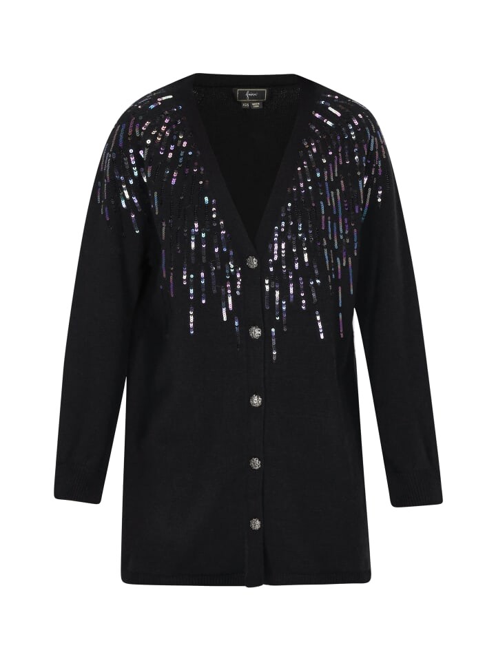 Спортивная куртка faina Cardigan, черный
Спортивная куртка faina Cardigan, черный