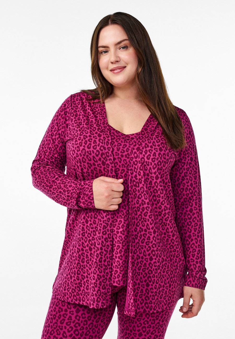 Кардиган Zizzi Cardigan, Purple Portion Aop/Pink
Кардиган Zizzi Cardigan, Purple Portion Aop/Pink