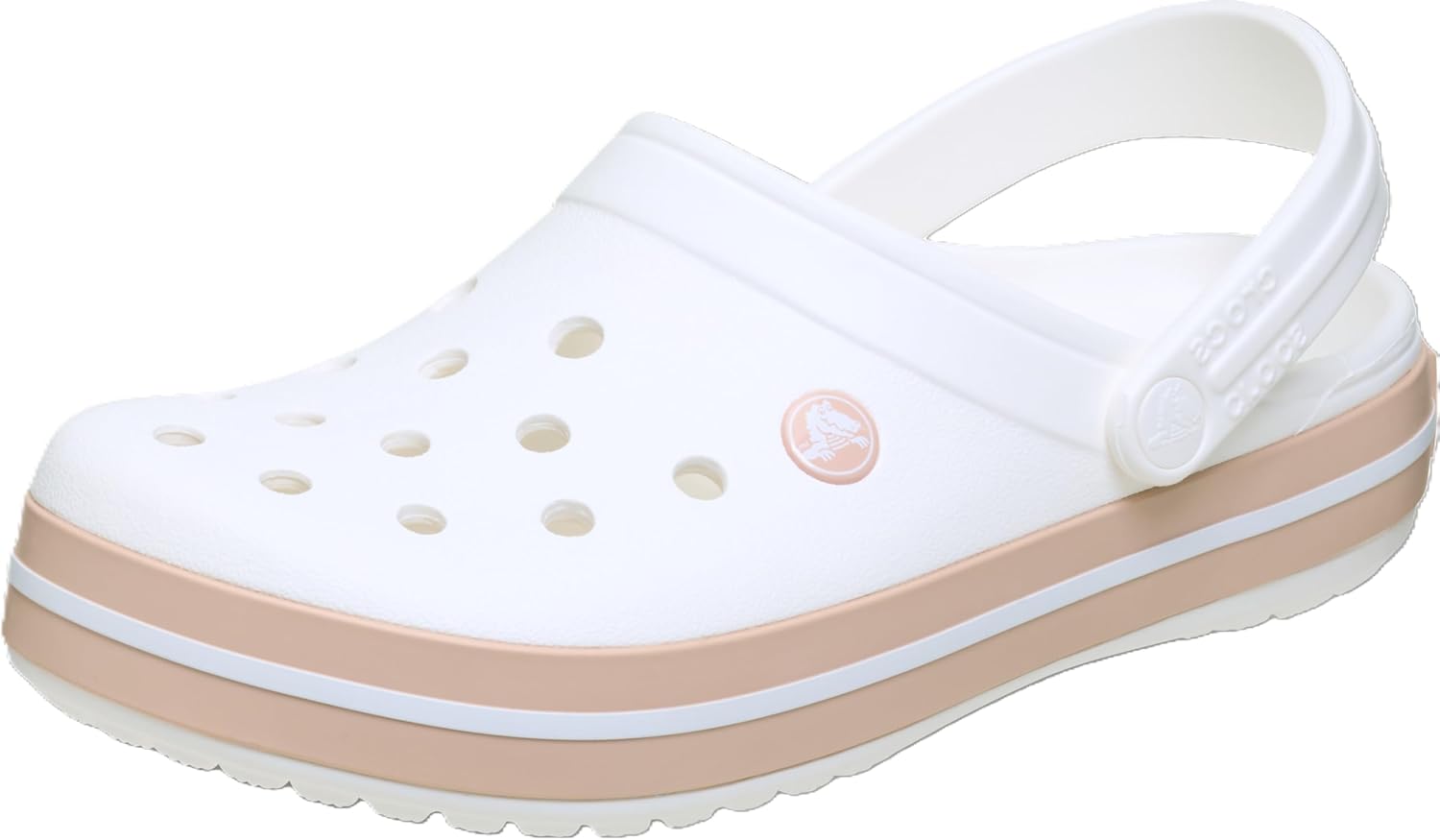 Унисекс сабо Crocs Crocband, белый/розовый
Унисекс сабо Crocs Crocband, белый/розовый