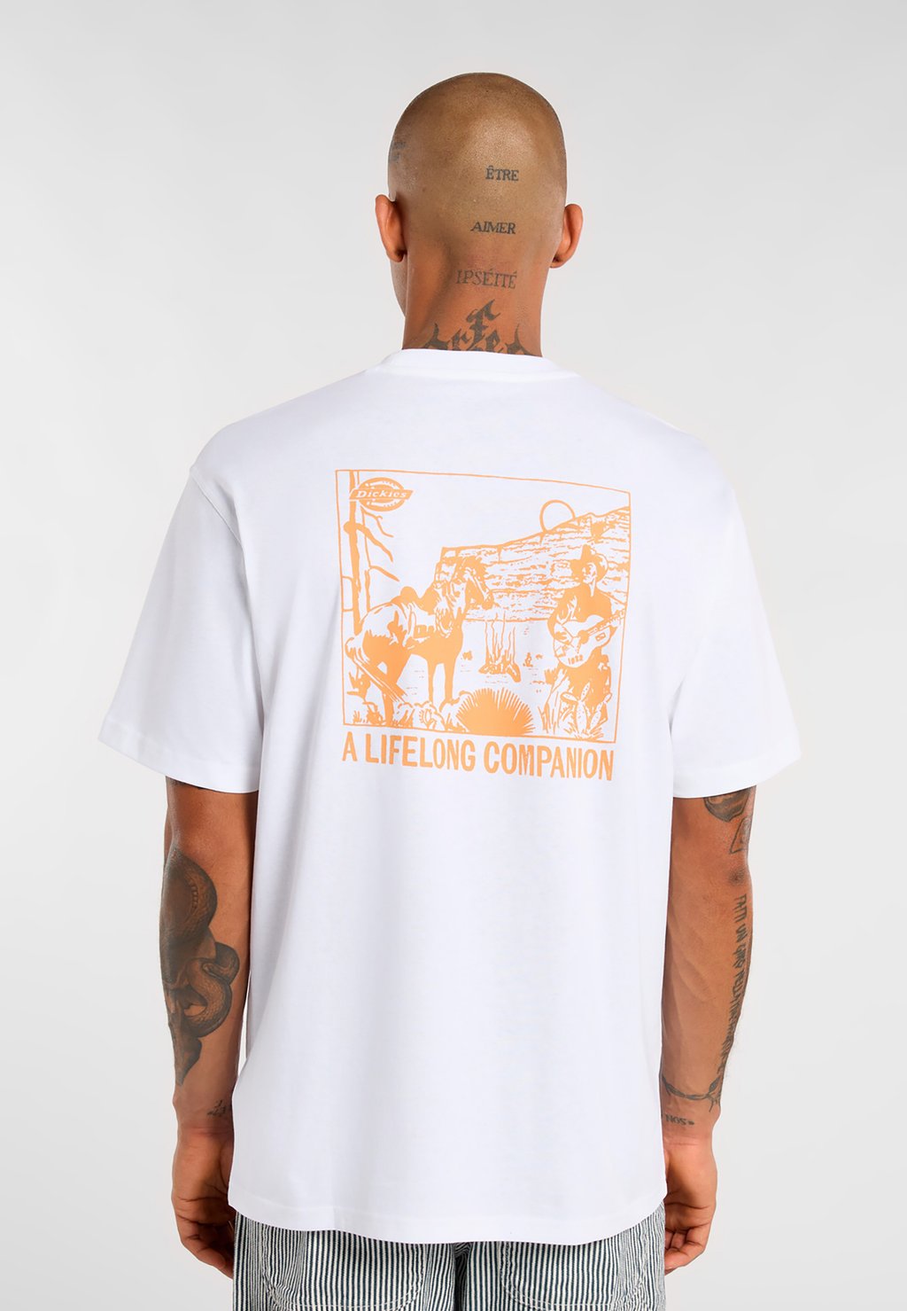 Футболка с принтом Dickies, белый 
Футболка с принтом Dickies, белый