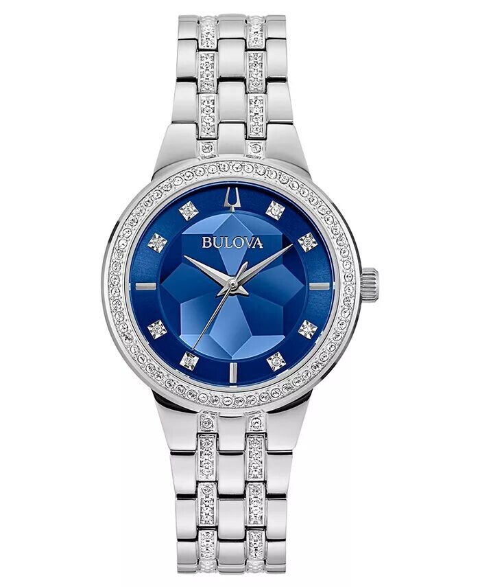 Женские часы Phantom с браслетом из нержавеющей стали и кристаллов, 32,5 мм Bulova
Женские часы Phantom с браслетом из нержавеющей стали и кристаллов, 32,5 мм Bulova