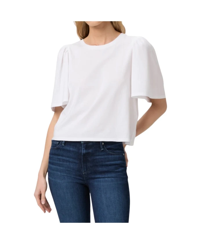 Футболка с круглым вырезом и рукавами-фонариками Paige, белый
Футболка с круглым вырезом и рукавами-фонариками Paige, белый