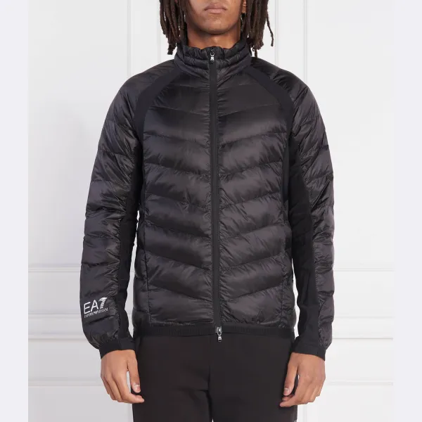 Куртка стандартного кроя Ea7, черный 
Куртка стандартного кроя Ea7, черный