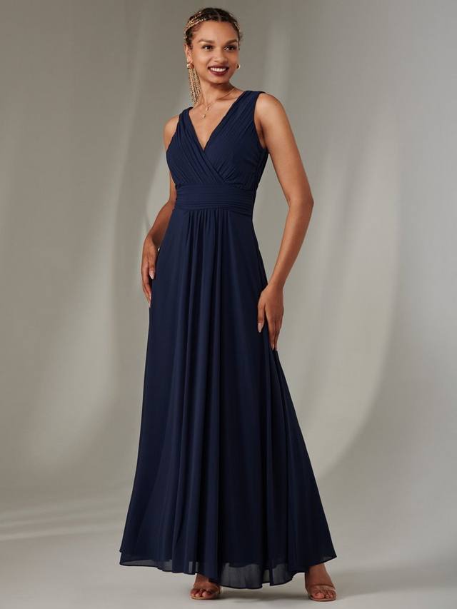 Макси-платье cora без рукавов с рюшами Jolie Moi, темно-синий
Макси-платье cora без рукавов с рюшами Jolie Moi, темно-синий