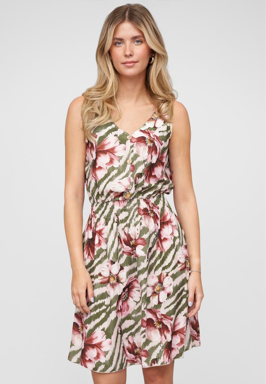 Платье Cloud 5ive WITH BUTTONS AND KNOT DETAILS FLOWER , Multicolor/Green
Платье Cloud 5ive WITH BUTTONS AND KNOT DETAILS FLOWER , Multicolor/Green