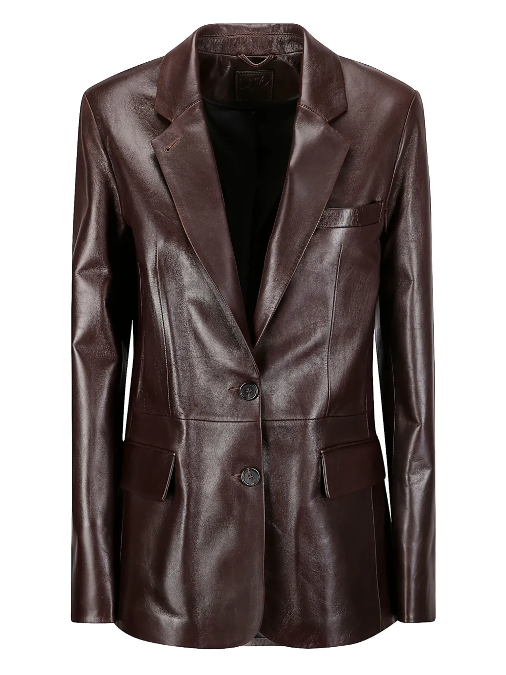 Кожаный блейзер с заостренными лацканами Desa 1972
Кожаный блейзер с заостренными лацканами Desa 1972