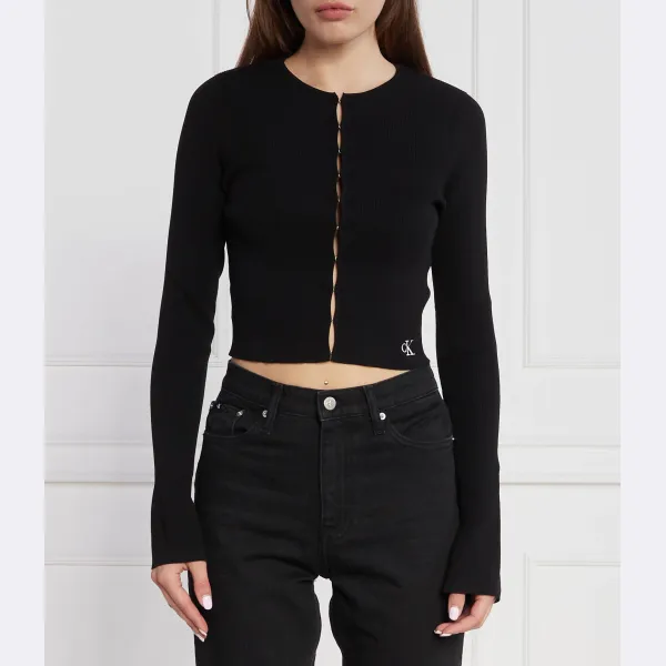 Кардиган приталенного кроя Calvin Klein, черный
Кардиган приталенного кроя Calvin Klein, черный