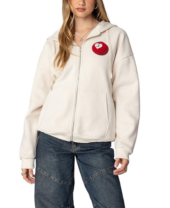 Магический худи с молнией оверсайз Magic 3 Edikted, слоновая кость/кремовый
Магический худи с молнией оверсайз Magic 3 Edikted, слоновая кость/кремовый