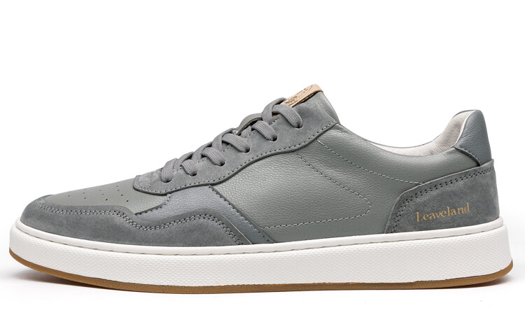 Кеды мужские, обувь для скейтбординга низкая серый Leaveland
Кеды мужские, обувь для скейтбординга низкая серый Leaveland