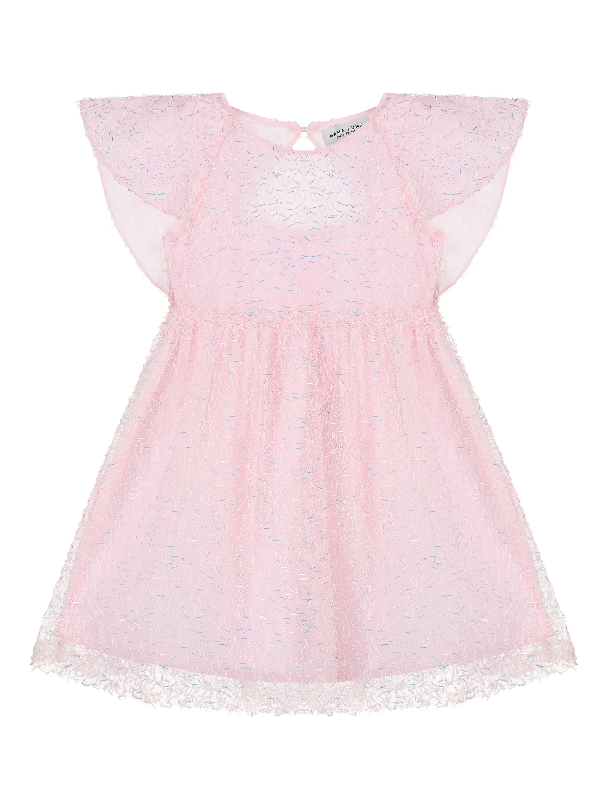 Декорированное платье из тюля Mama Luma Kids, розовый
Декорированное платье из тюля Mama Luma Kids, розовый