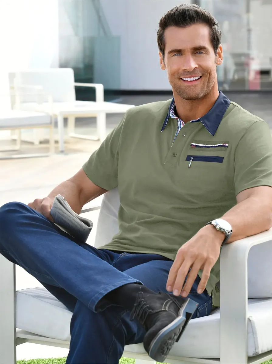 Рубашка с короткими рукавами "Рубашка с короткими рукавами", цвет Schilf
Рубашка с короткими рукавами "Рубашка с короткими рукавами", цвет Schilf