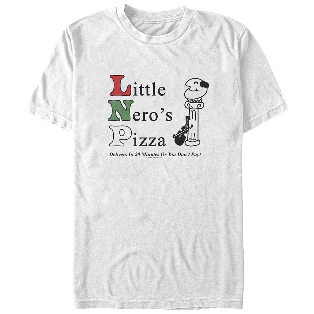 Футболка Big & Tall Home Alone Little Nero's Pizza с рисунком Licensed Character, белый
Футболка Big & Tall Home Alone Little Nero's Pizza с рисунком Licensed Character, белый