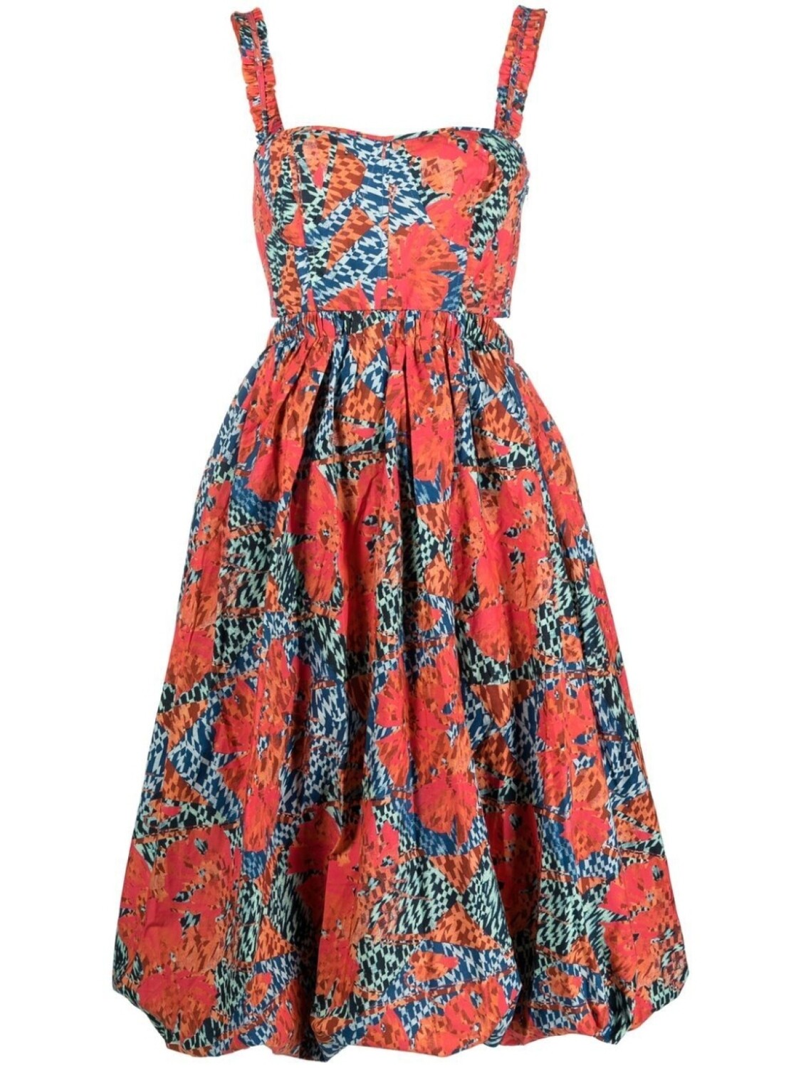 Ulla Johnson платье с графичным принтом, красный
Ulla Johnson платье с графичным принтом, красный